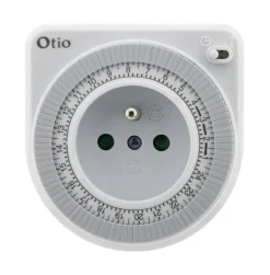 Lot de 2 programmateurs mécaniques - Blanc --Otio Clearance