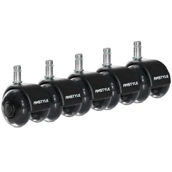 Lot de 5 Roulettes Universelles Robustes à Roulement Moderne Pivotant^Finebuy Best