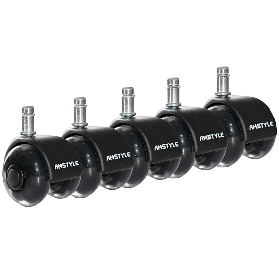 Lot de 5 Roulettes Universelles Robustes à Roulement Moderne Pivotant^Finebuy Best