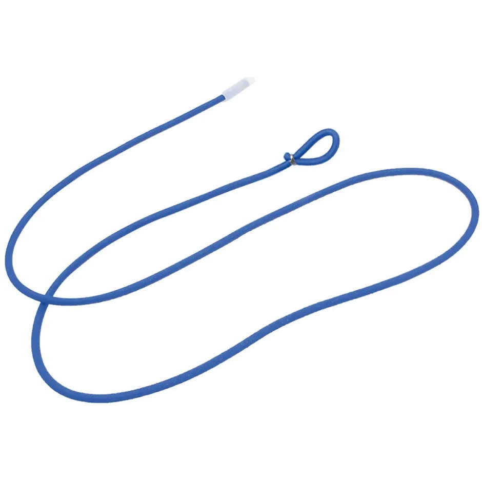 Lot de 10 tendeurs cabiclic - 1 embout et 1 boucle - 120 cm - Bleu --Linxor Discount