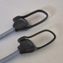 Lot de 10 tendeurs sandows sécurisés et normés avec passant piton - Gris --Linxor Outlet