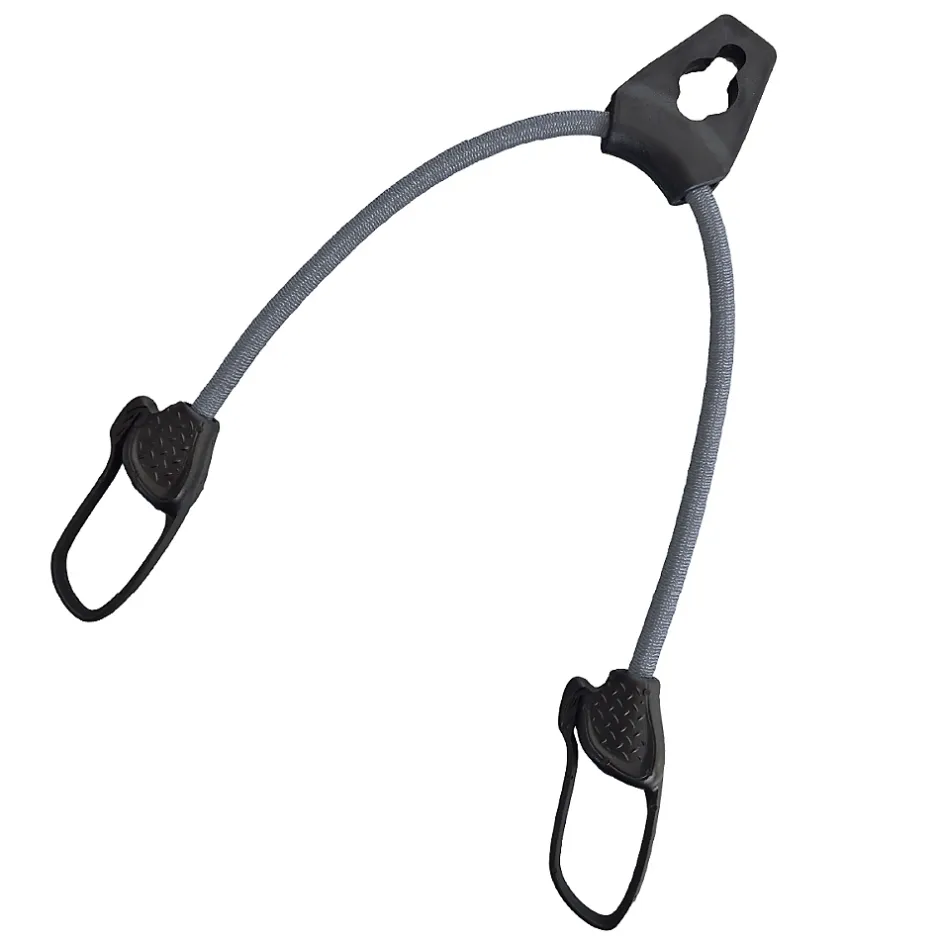 Lot de 10 tendeurs sandows sécurisés et normés avec passant piton - Gris --Linxor Outlet