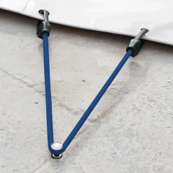 Lot de 10 tendeurs sandows sécurisés et normés - Bleu --Linxor Best