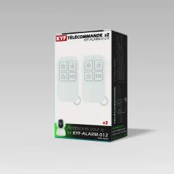 Lot de 2 Télécommandes pour Alarme-Caméra -CAM-027 et -ALARM-012^Kyf Discount