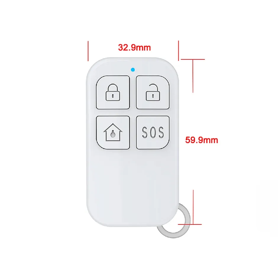 Lot de 2 Télécommandes pour Alarme-Caméra -CAM-027 et -ALARM-012^Kyf Discount
