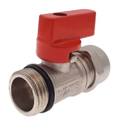 Lot de 5 Vanne à bille sphérique 1/2"x16 pour tube PER diam16 Rouge^Monmobilierdesign Hot