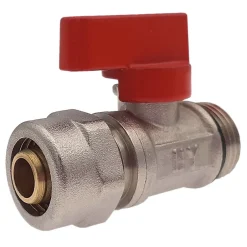 Lot de 5 Vanne à bille sphérique 1/2