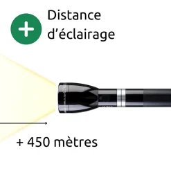 ML150LR Lampe torche LED rechargeable avec batterie Lithium - Noir^Maglite Outlet