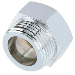 Mamelon mâle femelle 15/21 chromé - - D04503C-Garis Discount