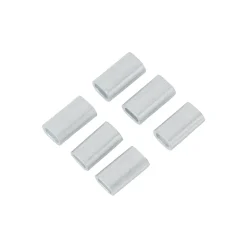 Manchon à sertir vendu par 2 en aluminium pour câble Ø.2 mm-Diall Sale