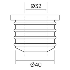 Manchon réducteur 32/40mm^Somatherm for you Discount