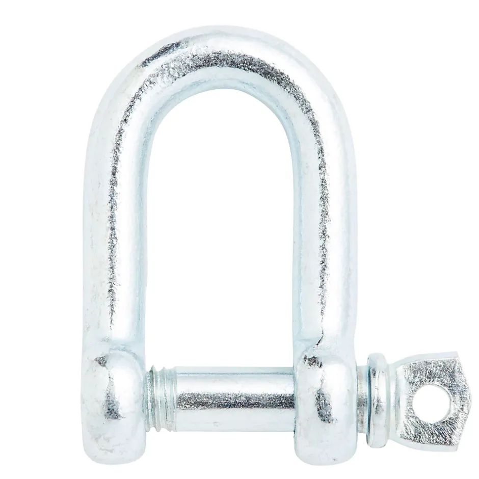 Manille droite 1.1 cm en acier^Diall Hot