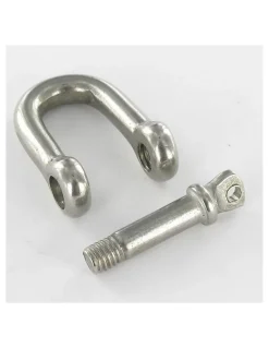 Manille Droite Forgée Inox A4 Diamètre 4 - 10 pièces-Vis Express Best