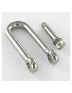 Manille Droite Longue Forgée Inox A4 Diamètre 5 - 1 pièce^Vis Express Discount