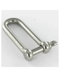 Manille Droite Longue Forgée Inox A4 Diamètre 5 - 1 pièce^Vis Express Discount