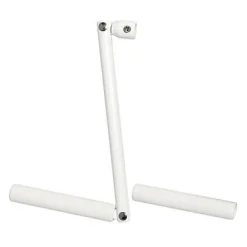 Manivelle en acier blanc ronde-PROTECTA Clearance