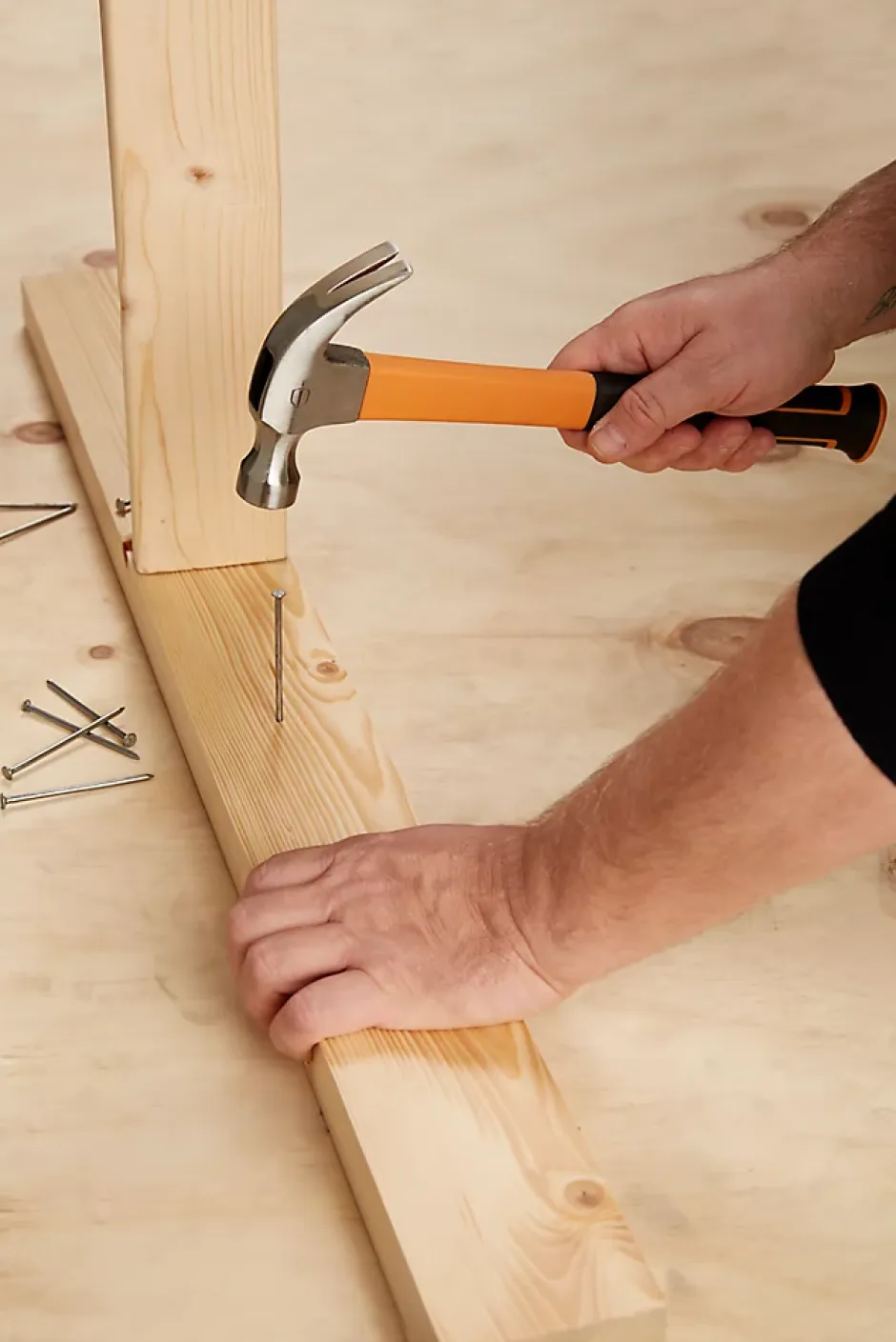 Marteau d'épinceur HM02 tête en acier au carbone 330 mm-Magnusson Discount