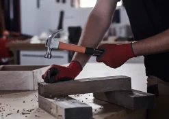 Marteau d'épinceur HM02 tête en acier au carbone 330 mm-Magnusson Discount