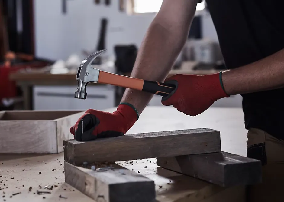 Marteau d'épinceur HM02 tête en acier au carbone 330 mm-Magnusson Discount