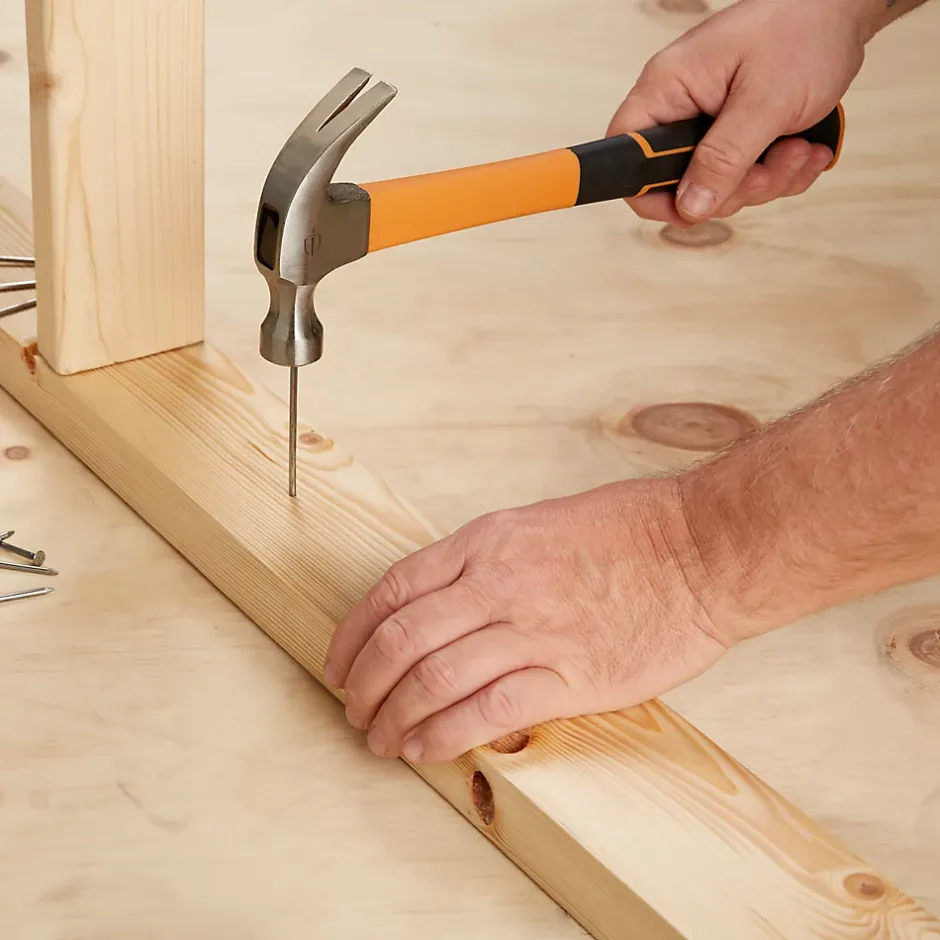 Marteau d'épinceur HM02 tête en acier au carbone 330 mm-Magnusson Discount