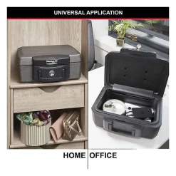 Malette de sécurité / Coffre fort - Anti feu et étanche - Format S - 4,9L-Master Lock Best