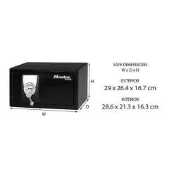 Petit coffre-fort a cle X031ML^Master Lock Outlet