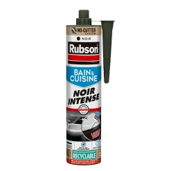 Mastic bain et cuisine noir 280ml-Rubson Outlet