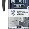 Mastic colle Flexpro PU 811 noir 300ml-Bostik New