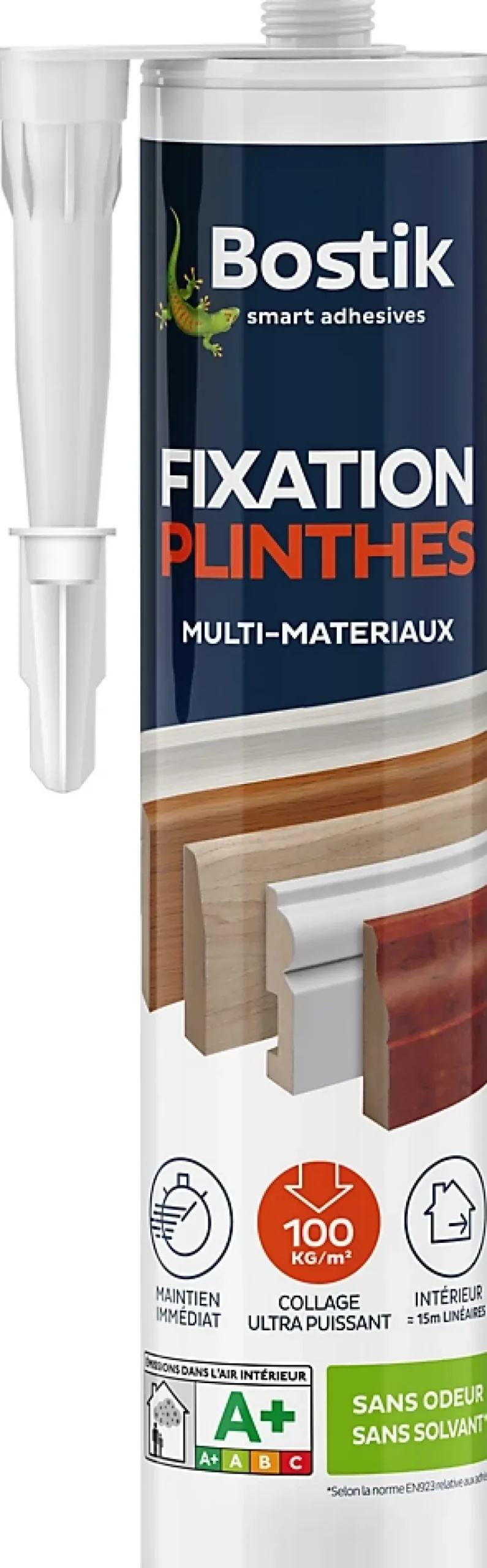 Mastic colle fixation plinthe 310 ml^Bostik Best