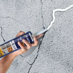 Mastic colle haute performance Flexpro pu 511, 300 ml gris anthracite RAL7016-Bostik New