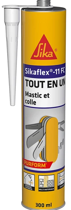 Mastic colle tout en un flex 11FC, Blanc-Sika Clearance