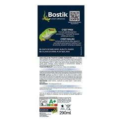 Mastic colle voitures et bateaux 290 ml coloris noir^Bostik Best
