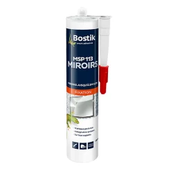 Mastic de Fixation MSP 113 pour Miroirs Blanc Cartouche 290 ml^Bostik Best