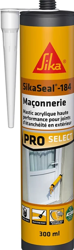 Mastic d'étanchéité Seal 184 maçonnerie 300ml^Sika New
