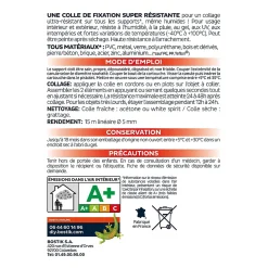 Mastic hybride polymère haute performance Fixpro conditions extrêmes 290 ml-Bostik Hot