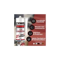 Mastic Maison Multi Usages & Matériaux transparent Cartouche 280ml-Rubson Online