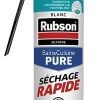Mastic Bain&Cuisine Pure Séchage Rapide blanc MSP 200ml-Rubson New