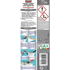 Mastic Bain&Cuisine Expert Anti-moisissures transparent cartouche 280ml^Rubson Discount