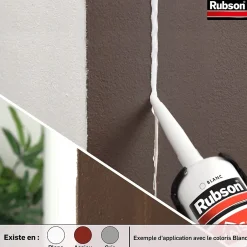 Mastic Maison Acrylique Murs-Fenêtres blanc cartouche 280ml vendu par 3 pièces-Rubson Hot