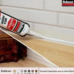 Mastic parquet gris clair 280ml^Rubson Outlet