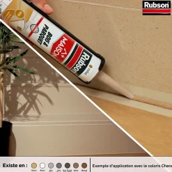 Mastic pour parquet hêtre 280ml-Rubson New