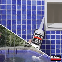 Mastic Special Materials Piscine transparent cartouche 280ml-Rubson Best