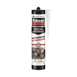 Mastic Special Materials Hautes Températures noir cartouche 280ml^Rubson Discount