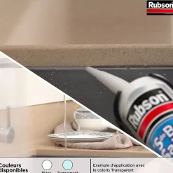 Mastic salle de bain Jointe&Colle blanc 280ml^Rubson Sale