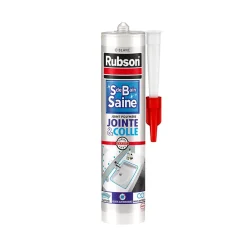 Mastic salle de bain Jointe&Colle blanc 280ml^Rubson Sale