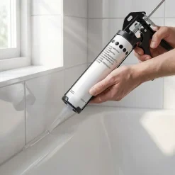 Mastic silicone intérieur transparent 300ml^