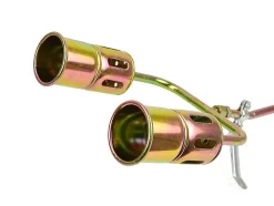 MAX-2 Chalumeau Gaz Professionnel Pour Chauffage et Brûlage - Deux Buses Parallèles 60 Mm^Importdistrib Best