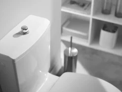 Mécanisme de chasse d'eau à tirette chromé-Wirquin Sale