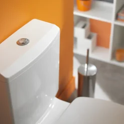 Mécanisme de chasse d'eau double chasse 3L/6L MW2 + câble-Wirquin Hot