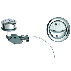 Mécanisme de chasse d'eau double chasse 3L/6L MW2 + câble-Wirquin Hot